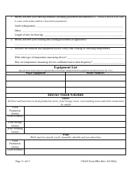 UDAF Form PRA Manufactured Food Establishment Plan Review Application - Utah, Page 11