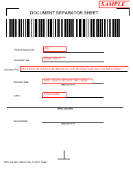 Form I&amp;A8 Information and Assistance Unit Guide - How to File a Serious &amp; Willful Misconduct Petition (Labor Code Section 4553) - California, Page 8