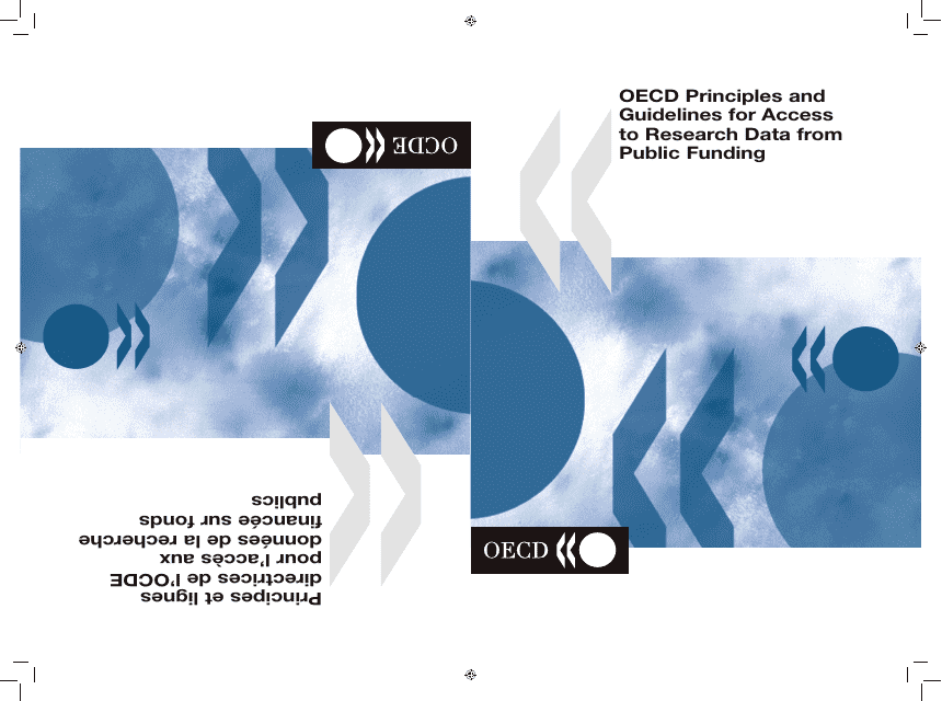Oecd Principles and Guidelines for Access to Research Data From Public Funding Download Pdf