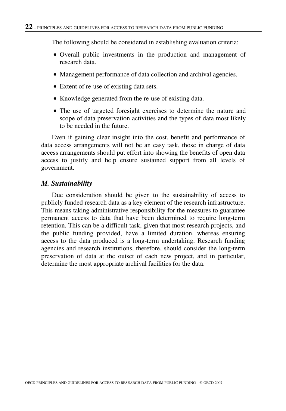Oecd Principles and Guidelines for Access to Research Data From Public Funding, Page 23