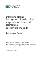 Improving Plastics Management: Trends, Policy Responses, and the Role of International Co-operation and Trade - Oecd Environment Policy Paper No. 12, Page 3