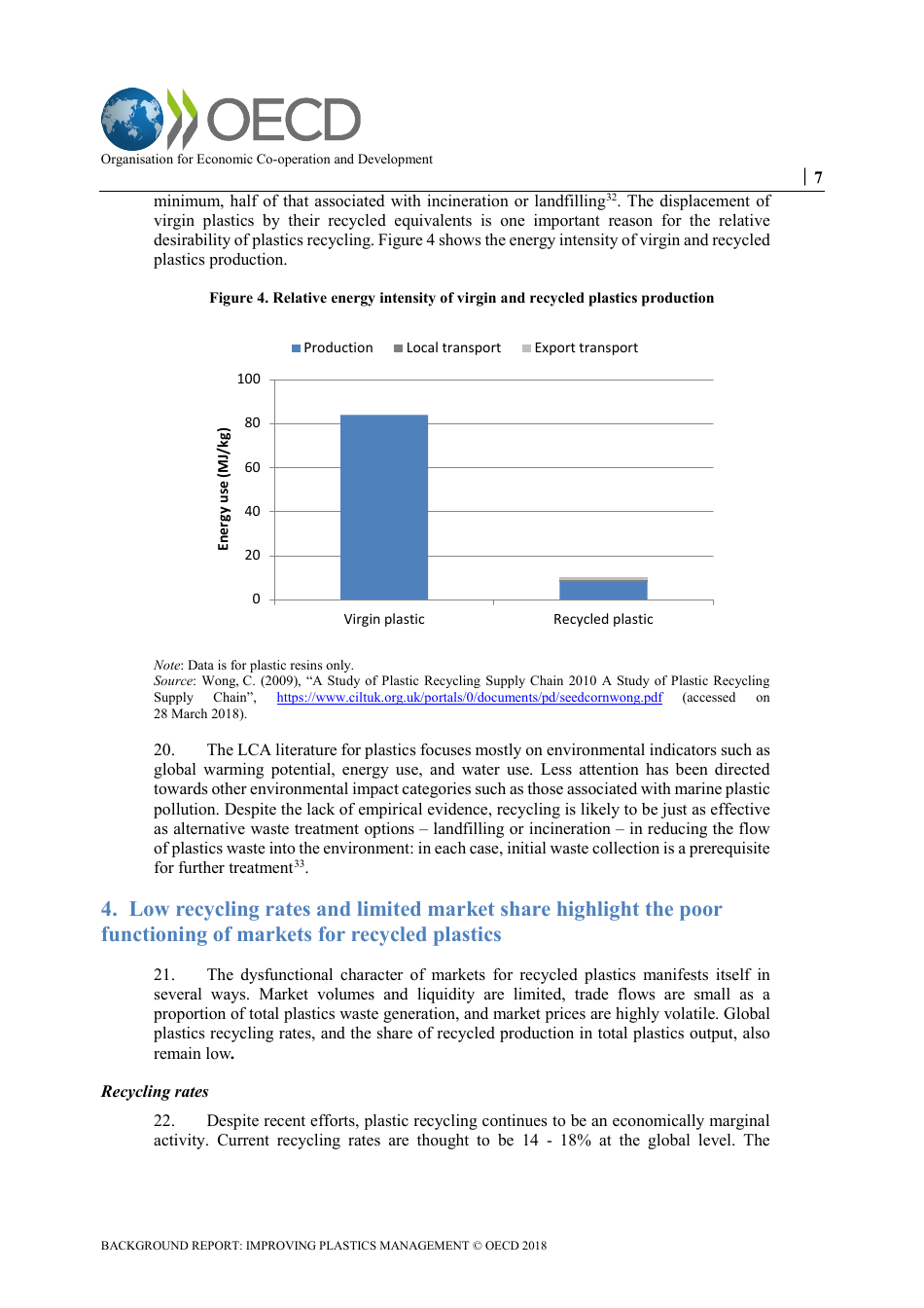 Improving Plastics Management: Trends, Policy Responses, and the Role of International Co-operation and Trade - Oecd Environment Policy Paper No. 12, Page 9