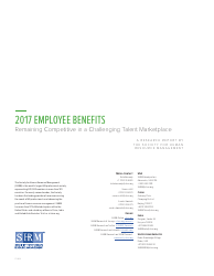 2017 Employee Benefits Remaining Competitive in a Challenging Talent Marketplace - Society for Human Resource Management, Page 2