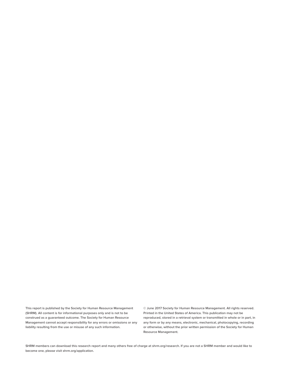 2017 Employee Benefits Remaining Competitive in a Challenging Talent Marketplace - Society for Human Resource Management, Page 39