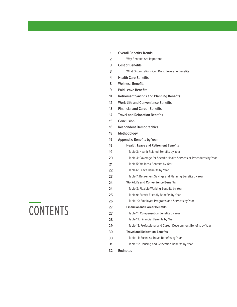 2017 Employee Benefits Remaining Competitive in a Challenging Talent Marketplace - Society for Human Resource Management, Page 3