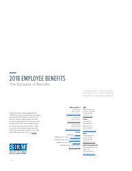 2018 Employee Benefits the Evolution of Benefits - Society for Human Resource Management, Page 2