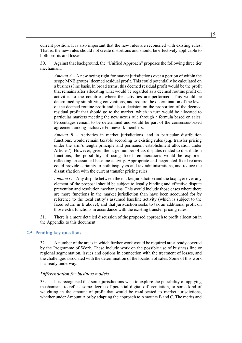 Oecd Public Consultation Document: Secretariat Proposal for a unified Approach Under Pillar One - 9 October 2019 - 12 November 2019, Page 12