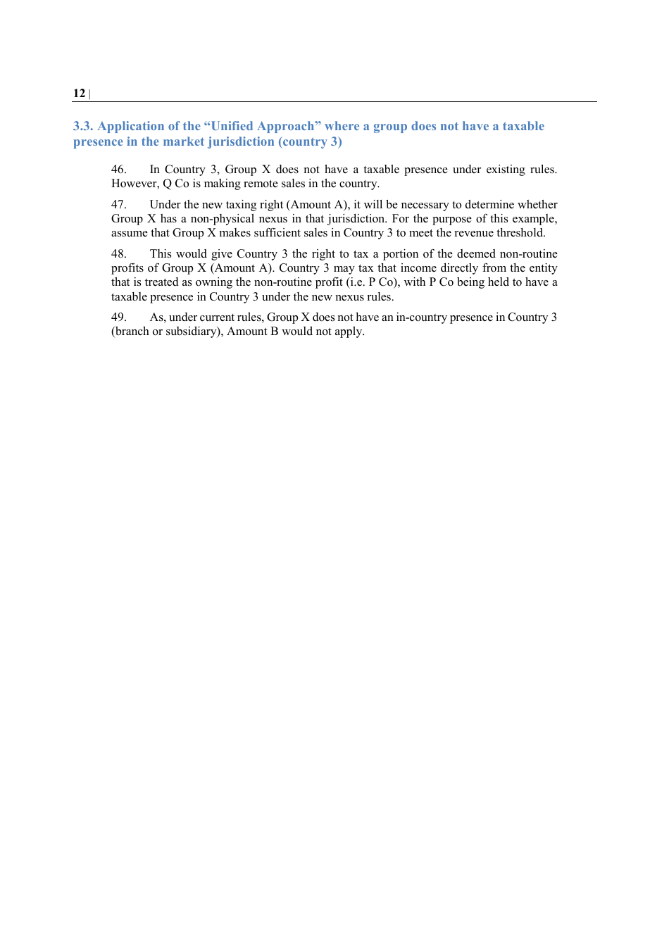 Oecd Public Consultation Document: Secretariat Proposal for a unified Approach Under Pillar One - 9 October 2019 - 12 November 2019, Page 15
