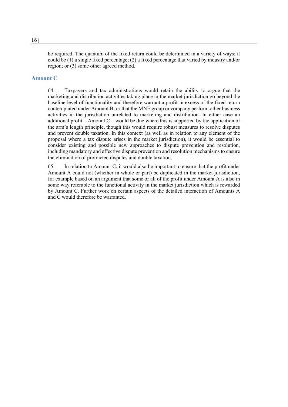 Oecd Public Consultation Document: Secretariat Proposal for a unified Approach Under Pillar One - 9 October 2019 - 12 November 2019, Page 19