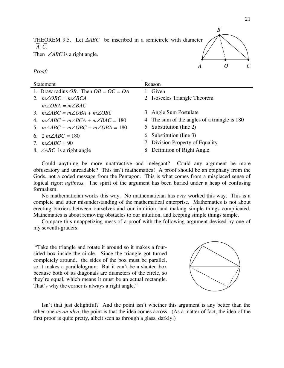 A Mathematicians Lament - Paul Lockhart, Page 21