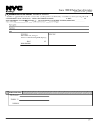 Crane HMO B Rating Exam Attestation - New York City, Page 2