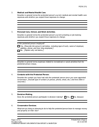 Form PG-220 Conservatorship Implementation Report and Inventory - Alaska, Page 3