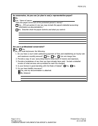 Form PG-220 Conservatorship Implementation Report and Inventory - Alaska, Page 4