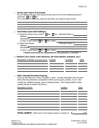 Form PG-220 Conservatorship Implementation Report and Inventory - Alaska, Page 9