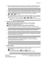 Form PG-215 Final Guardianship Report - Alaska, Page 5