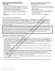 Formulario JD-CL-46S Autorizacion Para El Manejo De Informacion - Connecticut (Spanish), Page 2
