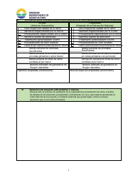 Formulario De Solicitud - Programa De Subvenciones Para El Desarrollo De Infraestructuras Y Capacidades De Procesadode Carne De Oregon - Oregon (Spanish), Page 3