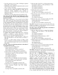 Instructions for Form 3423 Schedule 1 Additions and Subtractions - Michigan, Page 4