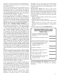 Instructions for Form 3423 Schedule 1 Additions and Subtractions - Michigan, Page 5