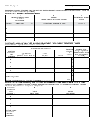 Form MI-1041 Michigan Fiduciary Income Tax Return - Michigan, Page 3