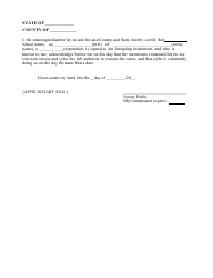 Waiver of Notice - Alabama, Page 2