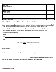 Application for Applicator&#039;s License - Mississippi, Page 2