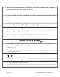 UDAF Form PRA Retail Food Establishment Plan Review Application - Utah, Page 8
