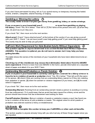 Form SAR7A Sar 7 Eligibility Status Report Instructions - California, Page 11