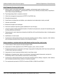 Form SOC154C Admission Agreement Child Placed by Agency Into Strtp - Agency - Short-Term Residential Therapeutic Program (Strtp) - California, Page 8