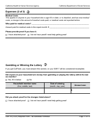 Form SAR7B Sar 7 Eligibility Status Report - California, Page 11