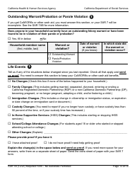 Form SAR7B Sar 7 Eligibility Status Report - California, Page 13