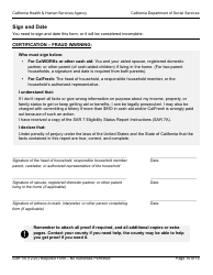 Form SAR7B Sar 7 Eligibility Status Report - California, Page 14