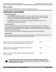 Form SAR7 Eligibility Status Report - California, Page 16