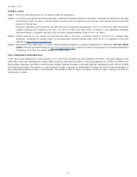 Instructions for Form R-19000 Electric and Hybrid Vehicle Road Usage Fee - Louisiana, Page 2