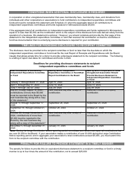 Disclosure Statement for Corporations and Other Unregistered Associations Contributing to Independent Expenditure Committees and Funds - Minnesota, Page 2
