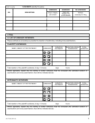 Form SJ-1100A Application for Setting Down for Trial and Judgment - Quebec, Canada, Page 6