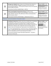 Mi Consumer Financial Services Class I License New Application Checklist (Company) - Michigan, Page 10