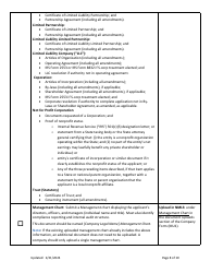 Mi Consumer Financial Services Class I License New Application Checklist (Company) - Michigan, Page 8