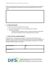 Form FIS2369 Surprise Medical Billing Request for Review of Calculation of Charges - Michigan, Page 3