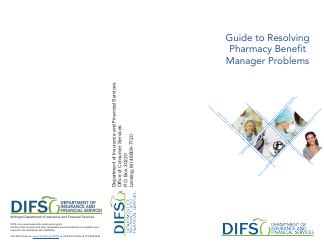 Form FIS2394 Pharmacy Benefit Manager (Pbm) Complaint Form - Michigan