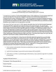 Greater Minnesota Job Expansion Program Application Form - Minnesota, Page 9