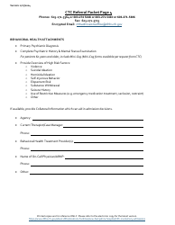 Care Traffic Control Referral Checklist Reference Guide - New Hampshire, Page 4