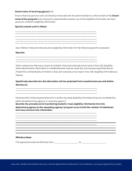 Disclosure Agreement for Information With Other Programs - Arizona, Page 2