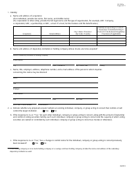Form FR2081A Interagency Notice of Change in Control, Page 4