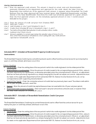 Form RV-F700003 Schedule BP Franchise and Excise Brownfield Property Credit - Tennessee, Page 4