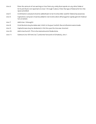 Instructions for Form FAE170, RV-R0011001 Franchise and Excise Tax Return - Tennessee, Page 8