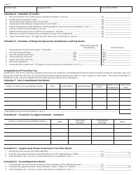 Form FAE174 (RV-R0012001) Franchise and Excise Financial Institution and Captive Real Estate Investment Trust Tax Return - Tennessee, Page 2