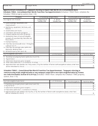 Document preview: Form RV-F1404801 Schedule 170NC, 170SC, 170SF Apportionment Schedules for Taxpayers Electing to Report Net Worth on a Consolidated Basis - Tennessee