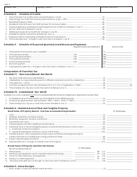 Form FAE170 (RV-R0011001) Franchise and Excise Tax Return - Tennessee, Page 2