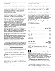 Instructions for IRS Form 6627 Environmental Taxes, Page 2